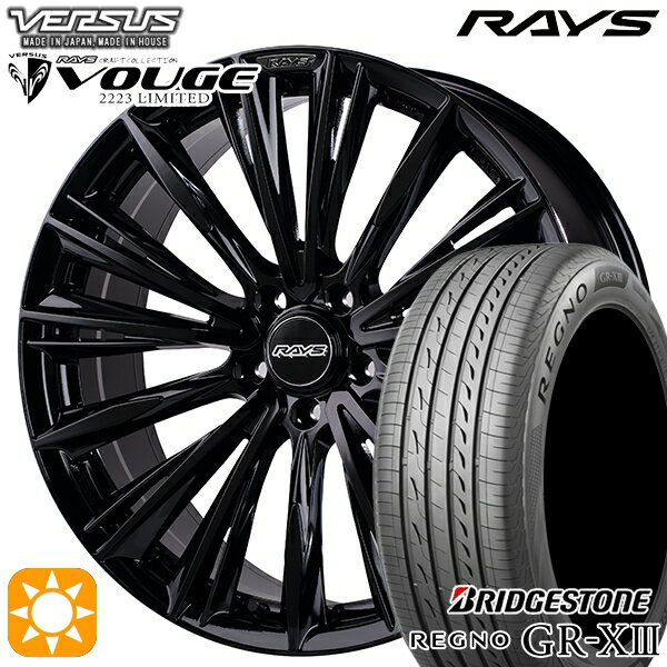 【18日限定!ダイヤモンド会員限定P13倍!】 ハリアー アウトランダー 245/45R19 98W ブリヂストン レグノ GR-X3 RAYS ベルサス ストラテージア ヴォウジェ GX 19インチ 8.0J 5H114.3 サマータイヤホイールセット