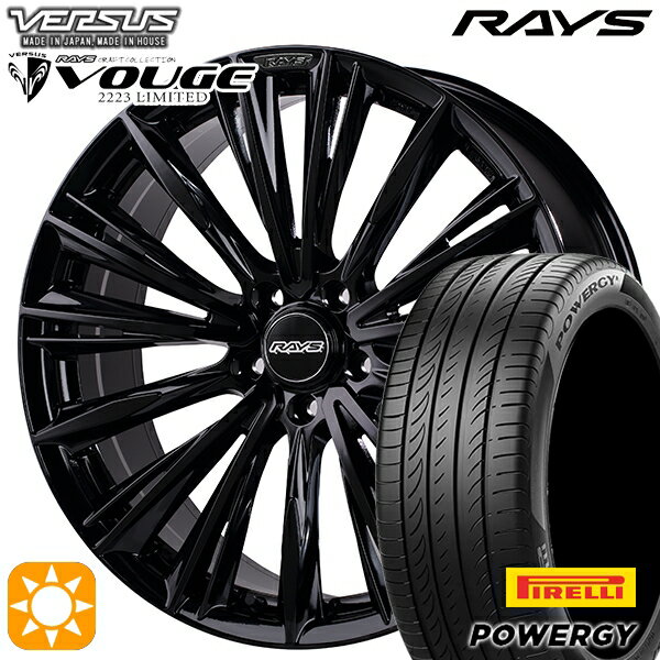 【取付対象】225/40R19 93W XL ピレリ パワジー RAYS ベルサス ストラテージア ヴォウジェ GX 19インチ 8.0J 5H114.3 サマータイヤホイールセット