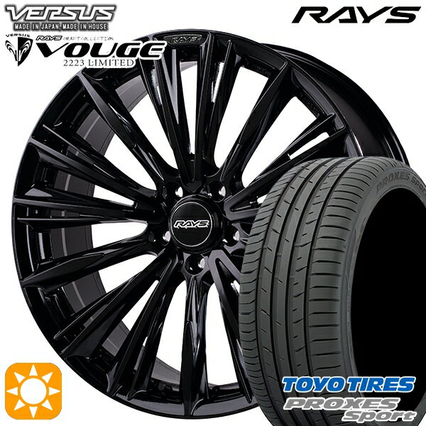 【18日限定!ダイヤモンド会員限定P13倍!】 225/35R19 (88Y) トーヨー プロクセススポーツ RAYS ベルサス ストラテージア ヴォウジェ GX 19インチ 8.0J 5H114.3 サマータイヤホイールセット