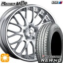 【取付対象】225/50R18 95V ブリヂストン ニューノ SSR ライナー M10R ダイヤモンドシルバー 18インチ 7.5J 5H114.3 サマータイヤホイールセット