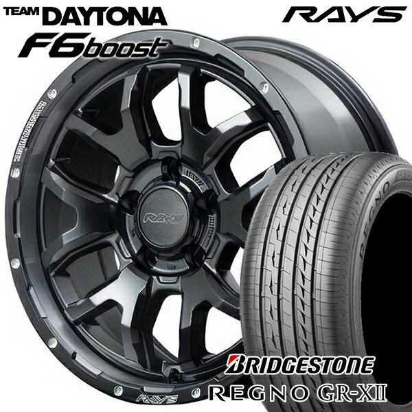 【18日限定!ダイヤモンド会員限定P13倍!】 215/45R17 91W XL ブリヂストン レグノ GRX2 RAYS レイズ チームデイトナ F6 Boost N1 17インチ 7.0J 5H114.3 サマータイヤホイールセット