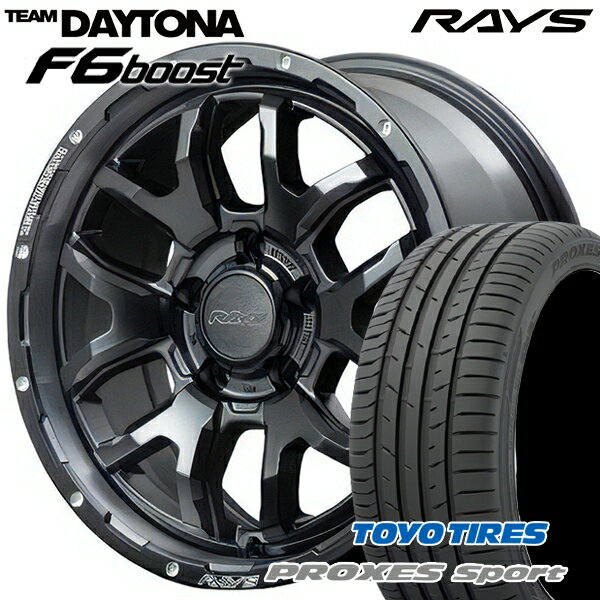 5/20ポイント5倍★215/45R17 91W トーヨー プロクセススポーツ RAYS レイズ チームデイトナ F6 Boost N1 17インチ 7.0J 5H114.3 サマータイヤホイールセット