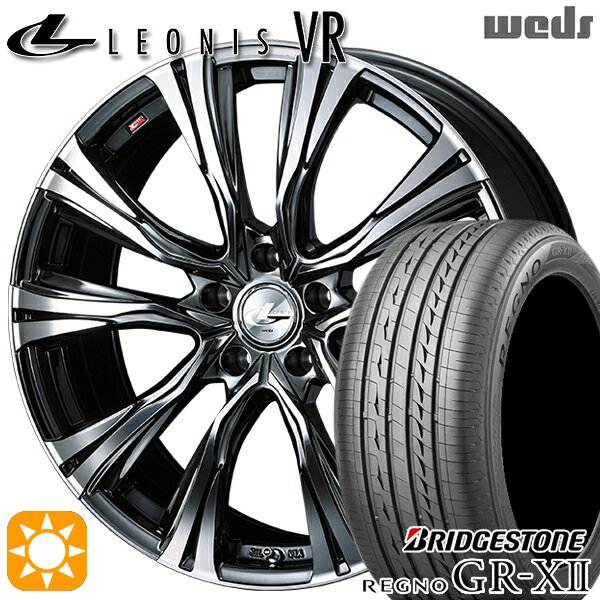 【18日限定!ダイヤモンド会員限定P13倍!】 215/45R17 91W XL ブリヂストン レグノ GRX2 Weds レオニス VR BMCMC 17インチ 7.0J 5H114.3 サマータイヤホイールセット