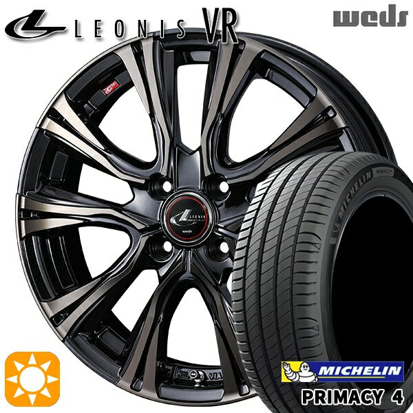 2,000OFFݥ185/60R15 88H XL ߥ ץ饤ޥ4 Weds 쥪˥ VR PBMC/TI 15 5.5J 4H100 ޡۥ륻å