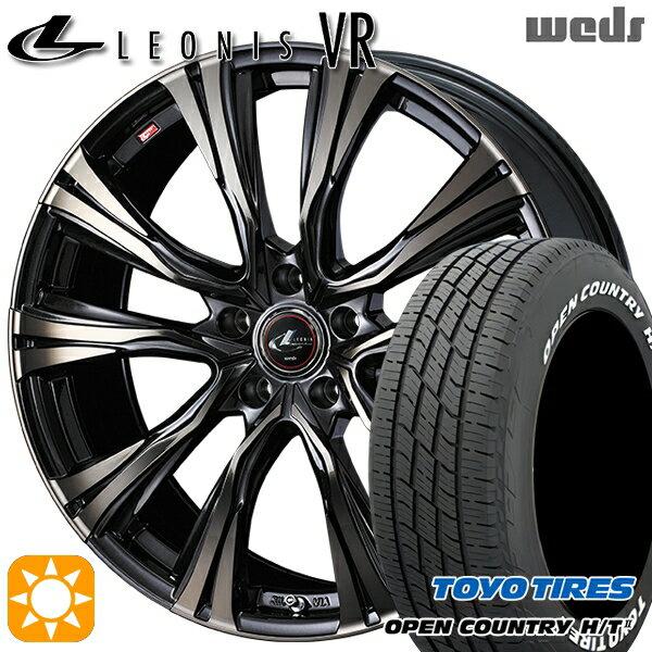【取付対象】235/60R18 103H トーヨー オープンカントリー H/T2 WL Weds レオニス VR PBMC/TI 18インチ 7.0J 5H114.3 サマータイヤホイールセット