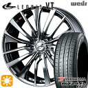 【取付対象】215/40R18 85W ヨコハマ ブルーアース ES32 Weds レオニス VT BMCMC (ブラックメタルコート ミラーカット) 18インチ 7.0J 5H100 サマータイヤホイールセット