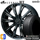 【取付対象】245/35R20 95V XL ダンロップ シンクロウェザー Weds レオニス WX 20インチ 8.5J 5H114.3 BMC1(ブラックメ...