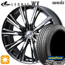 【取付対象】ノア ヴォクシー 215/35R19 85W XL グッドイヤー イーグル LSEXE Weds レオニス WX BMCMC (ブラックメタルコート ミラーカット) 19インチ 7.5J 5H114.3 サマータイヤホイールセット