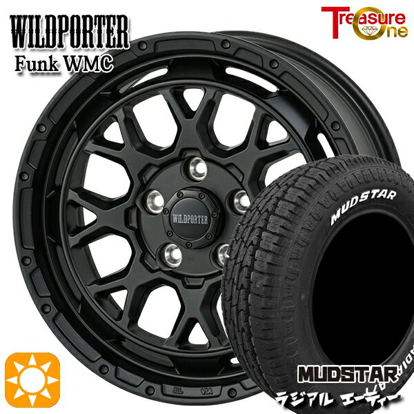 【取付対象】エルグランド クロスロード 215/65R16 109/107L マッドスター ラジアル A/T ホワイトレター トレジャーワン ワイルドポーター ファンク WMC MBK 16インチ 7.0J 5H114.3 サマータイヤホイールセット