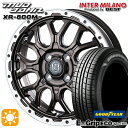 【取付対象】165/65R14 79S グッドイヤー エフィシェントグリップ エコ EG01 インターミラノ マッドバーン XR-800M GBR/RP 14インチ 4.5J 4H100 サマータイヤホイールセット