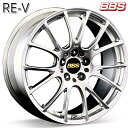 18インチ 7.5J 5H100 +50 BBS RE-V 【RE063】 ダイヤモンドシルバー(DS) アルミホイール単品 4本(1台分)送料無料