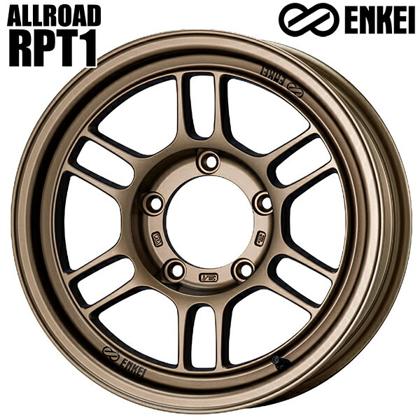 16インチ 5.5J 5H139.7 +20 ENKEI オールロード RPT1 マットブロンズ アルミホイール単品 4本（1台分） 送料無料