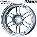 【5/9-5/16 エントリーでP5倍】 17インチ 9.0J 5H114.3 +45 ENKEI エンケイ レーシング RPF1 シルバー アルミホイール単品 4本(1台分)送料無料(2)