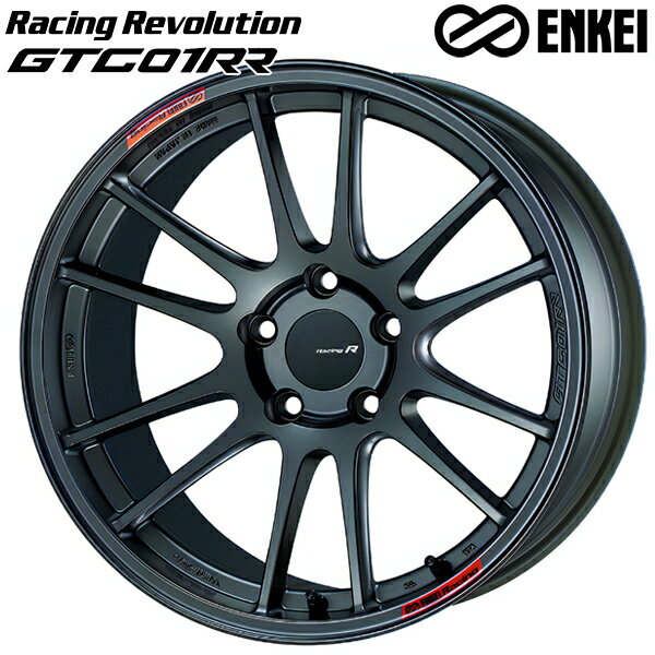 18インチ 8.5J 5H112 +35 ENKEI エンケイ レーシングレボリューション GTC01RR メルセデスベンツ マットダークガンメタ アルミホイール単品 1本 4本以上送料無料