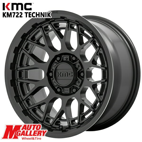 20 9.0J 5H150 +18 KMC KM722 TECHNIK SATIN BLACK ߥۥñ 1 4ܰʾ̵