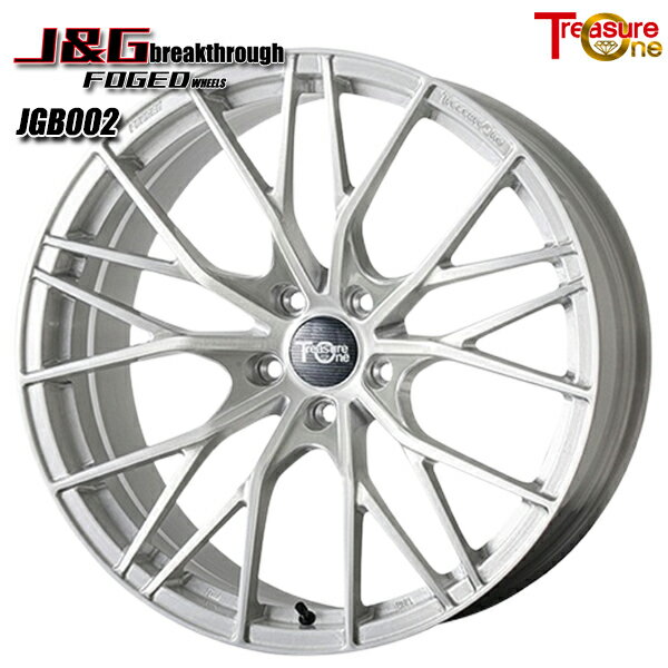 22インチ 9.5J 5H120 9〜46 トレジャーワン 鍛造 J&G ブレイクスルー JGB002 ブラッシュド アルミホイール単品 1本 4本以上送料無料 ■受注生産商品■(2)