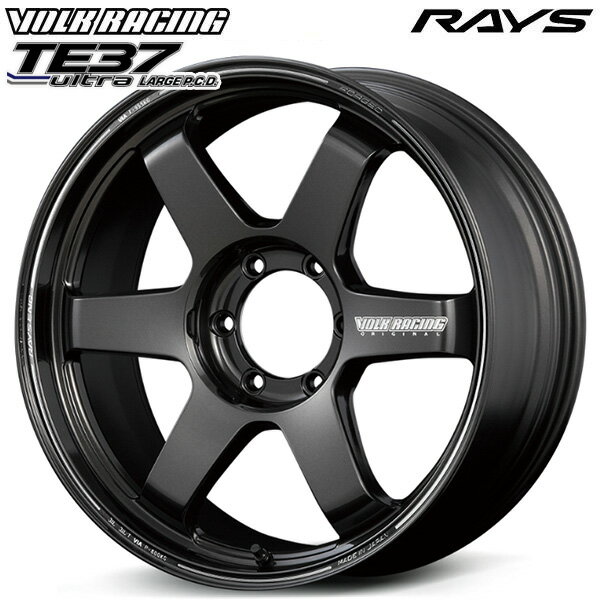 20インチ 9.5J 6H139.7 ±0 RAYS ボルクレーシング TE37 ULTRA LARGE P.C.D MM（ダイヤモンドダークガンメタ） アルミホイール単品 4本（1台分）送料無料