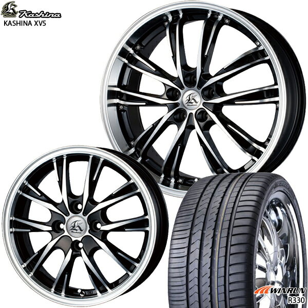 165/55R14インチテクノピアカシーナXV5WINRUNウィンランR330軽自動車用新品サマータイヤホイールセット