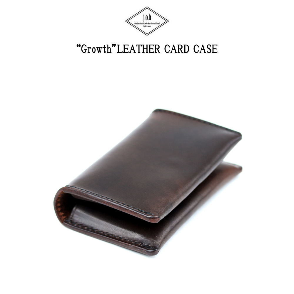 j.o.b leather products レザーカードケース 名刺入れ Growth