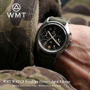 WMT ダブルエムティー WMT WATCH Royal Air Force - Aged Edition / ( Military Green Canvas Strap Military Green Nato Strap ) ウォッチ 時計 腕時計 メンズ腕時計 イギリス空軍 クロノグラフ