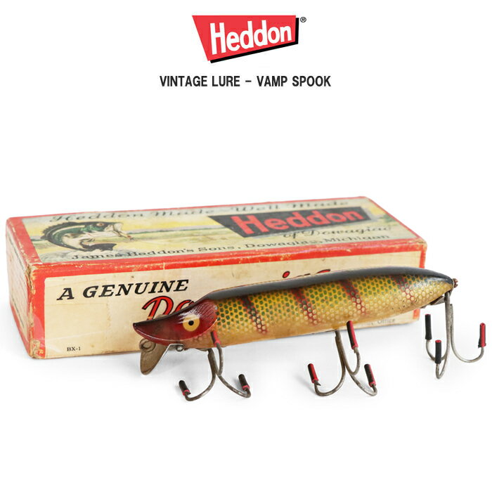 ビンテージルアー HEDDON VAMP SPOOK 送料無料