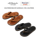 【クーポン利用で5 OFF】HORSEMAN JOE LEATHERS × BIG DAY レザービーチサンダル LEATHER BEACH SANDALS OIL LEATHER 吟スリ オイルレザー 本革 日本製 ホースマンジョー ビッグデイ レザー ハンドメイド