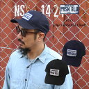 PRISON BLUES プリズンブルース755 Logo Baseball Cap ワークキャップ キャップ デニム ベースボールキャップ アウトドア アメリカ製 オレゴン州 オレゴン刑務所 刑務所 BRUSHED NAVY BLACK アメカジ ロゴ メンズ レディース