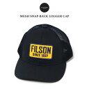  FILSON tB\ Lbv bVXibvobN K[Lbv Mesh Snap Back Logger Cap Plate Patch Y bVLbv [Lbv Xq NAVY lCr[ tBbVO oR 20227078