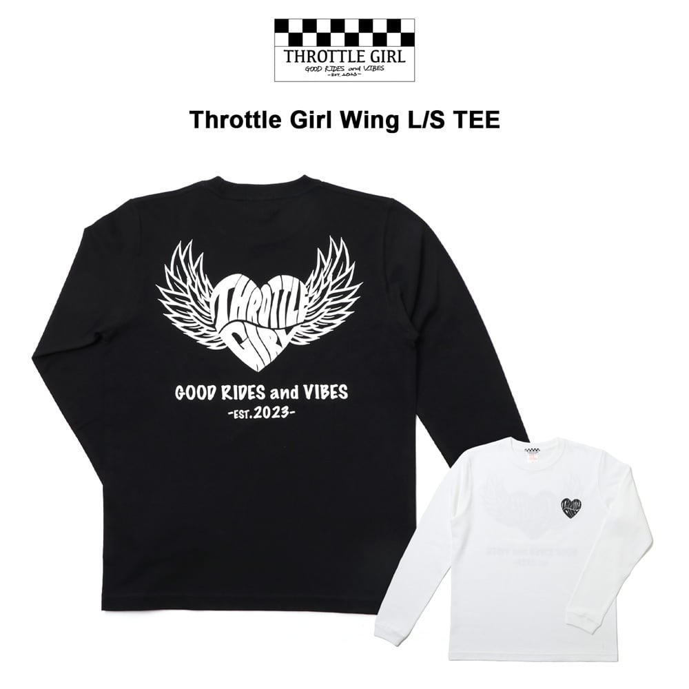 ThrottleGirl Wing L/S TEE