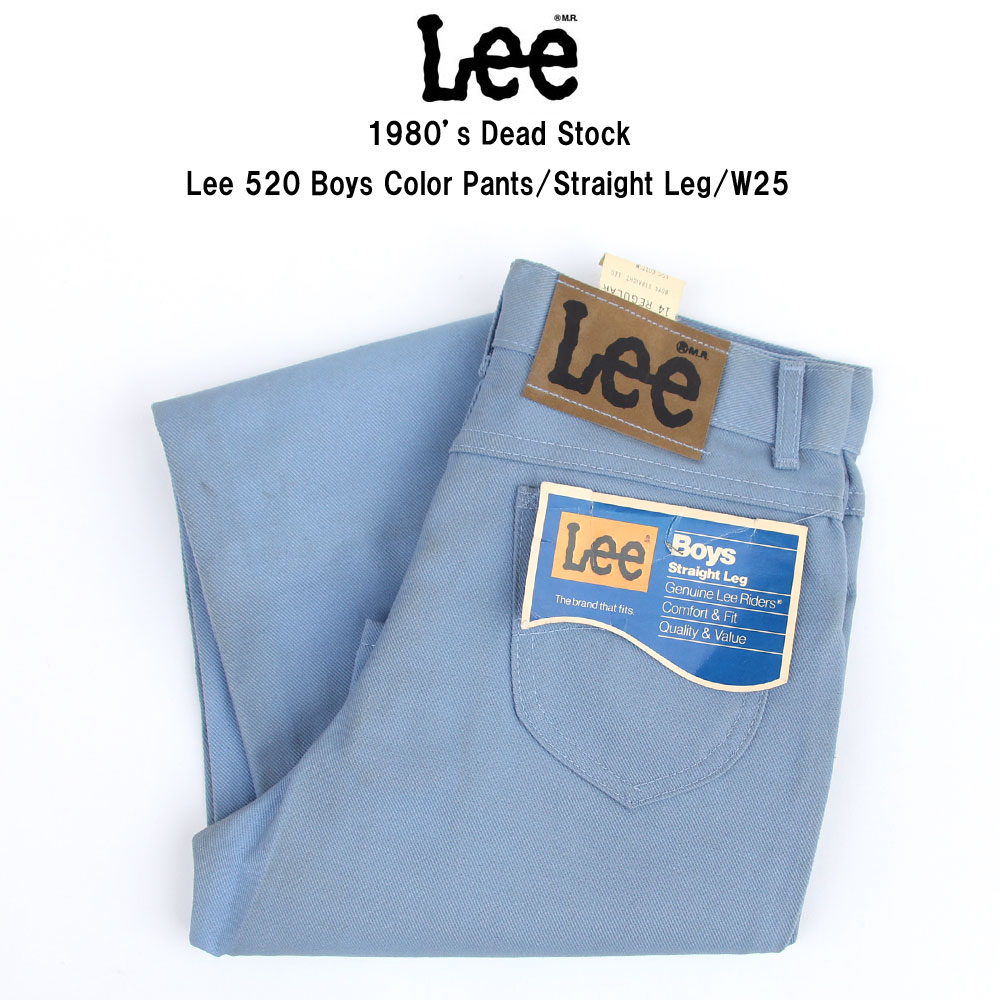 ڥѡSALE 10%OFF1980's DEAD STOCK Lee 520 ܡ顼ѥ ȥ졼ȥå ꥫ W25L29