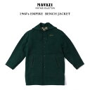 1960's EMPIRE BENCH JACKET エンパイア ベンチジャケット スタジアムジャケット スタジャン カレッジジャケット メンズ ジャケット GREEN グリーン