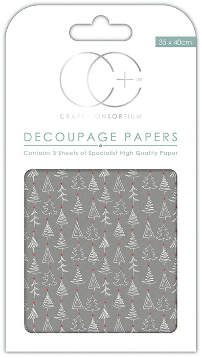 アシーナ DECOペーパー 3枚入010 グレーツリー