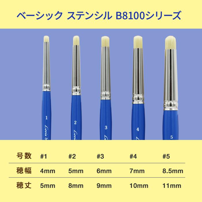 アシーナ ラヴィアベーシック ステンシル B8100シリーズ （#1）