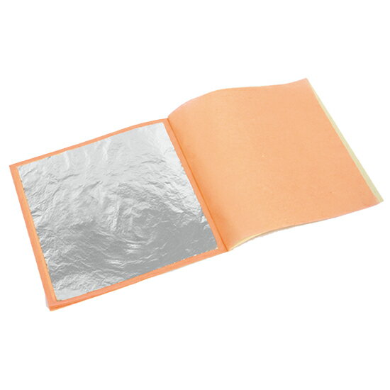 シルバーリーフ(6枚入)★銀箔_縦15×横14cm