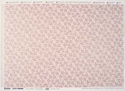 【デコペーパー ソフトペーパー 204（リーフ地模様）】