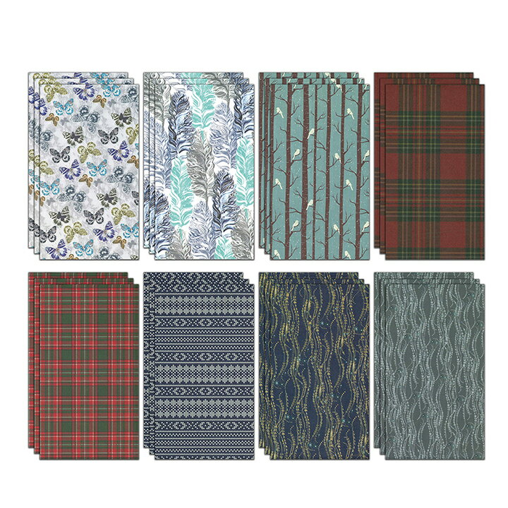 アシーナ デコパージュペーパー デザイン8種セット