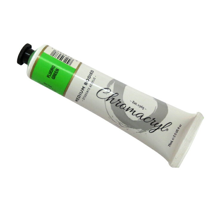 Rakuten - クロマクリル 75ml 蛍光グリーン