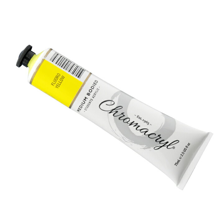 クロマクリル 75ml 蛍光イエロー