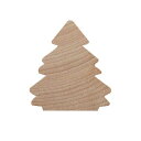 高さ5.8センチ【スモールウッド クリスマスツリー2−1/4 (2個入)】ナチュラル 手づくり 雑貨 木製 ウッド トールペイント 天然木 工作 ハンドメイド...