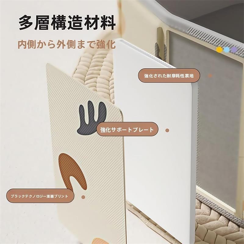 ボールプール 折りたたみ ベビー ベビーサークル 収納袋付き 直径120cm/100cm/80cm...