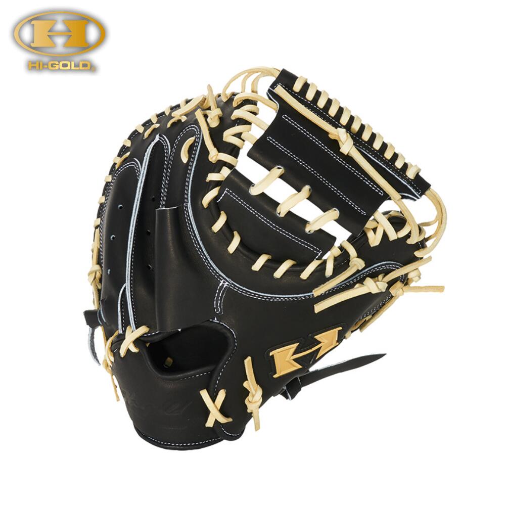 ハイゴールド　2025年モデル　心極シリーズ　KKGC503L　硬式ミット　捕手用　ブラック　LH 右投