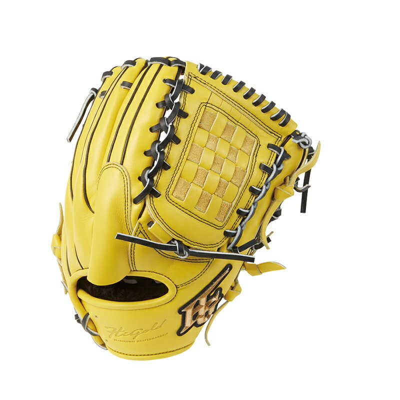 Hi-gold(ハイゴールド) 2026年モデル　己極シリーズ　OKG9101L　軟式グラブ　投手用　SRレモンイエロー
