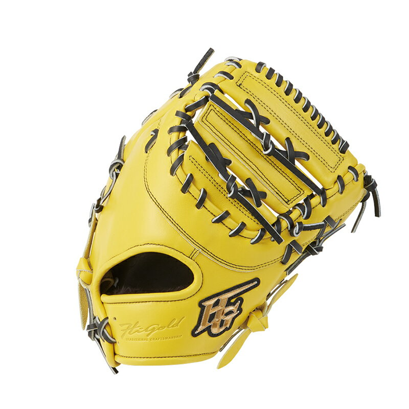 First Baseman - Hi-gold(ハイゴールド) 2026年モデル　己極シリーズ　OKG910FL　軟式グラブ　一塁手用　SRレモンイエロー