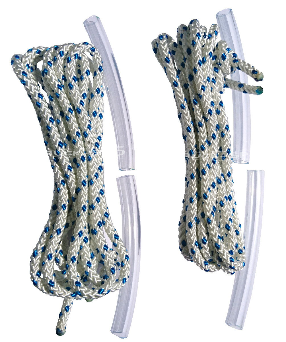 ダブルダッチ 屋内外兼用 シングル 3.7m J-8412 1組