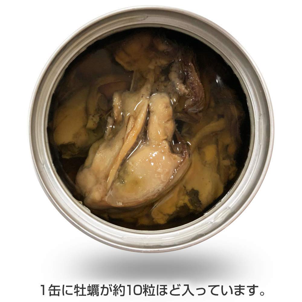 宮城県産カキのみ使用 旨味を閉じ込めた「牡蠣の燻製 油漬け(オイル漬け)115g 缶詰」オリジナル専用レシピ付 (さらにお得な12缶組)