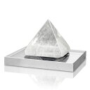 パワーストーン 水晶 天然石 浄化 ピラミッド 置物 インテリア 風水 厄除け 専用アクリル台座付(3)