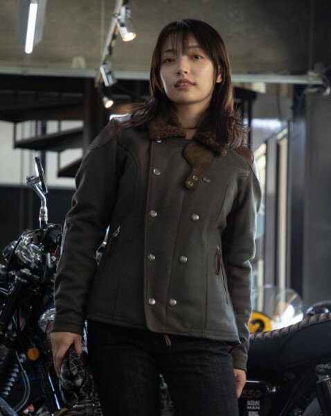 【maxfritz femme/マックスフリッツファム】MFB-2489/メダリオンライダースジャケットのサムネイル