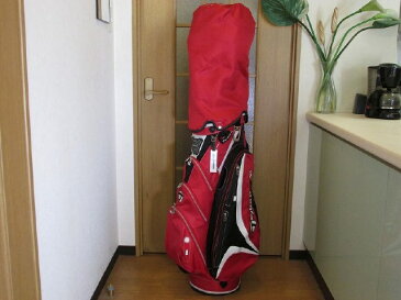 【中古】[7040]【あす楽】【BCランク】CB9.5インチ テーラーメイド キャディバッグ 中古 赤 9.5インチTaylorMade CaddyBag Used Red 9.5 Inch