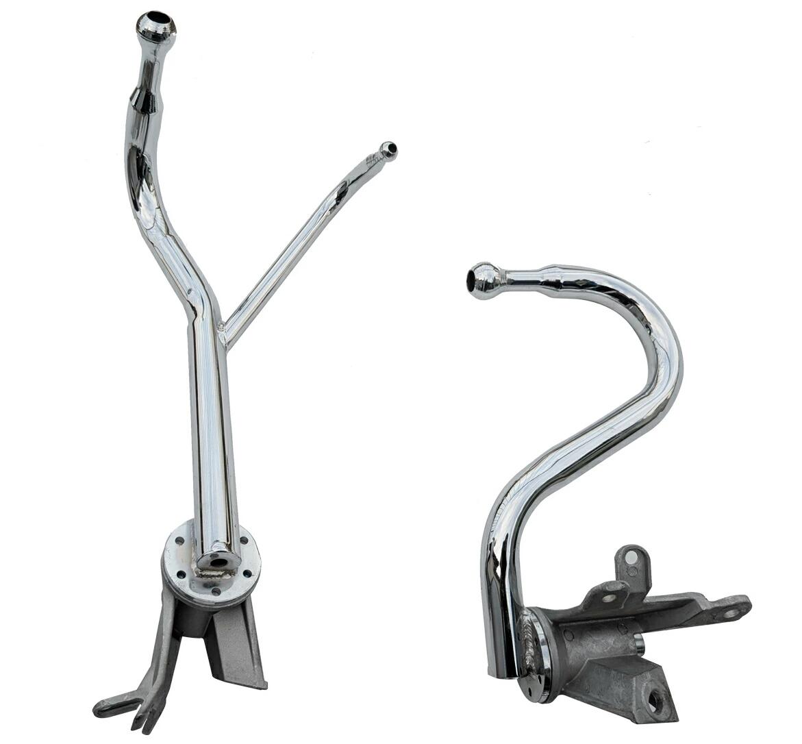 日野 ミラーステー メッキ デュトロ トヨタ ダイナ トヨエース 標準 運転席 助手席 左右 セット