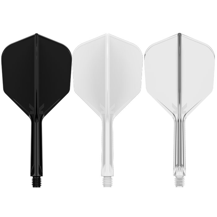 COSMO DARTS(コスモダーツ) Fit Flight【AIR】(フィットフライト エアー)×馬場善久 シェイプ クリア (ダーツ フライト darts flight ダーツ 羽 キャラクター)